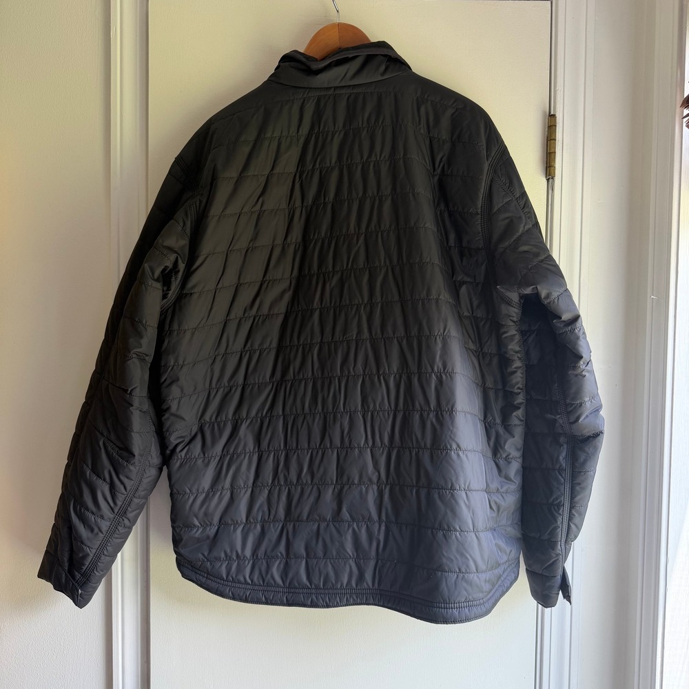 Carhartt Rain Defender Relaxed Fit Insulated Jacket Black 102208-001 Mens L - Picture 8 of 10